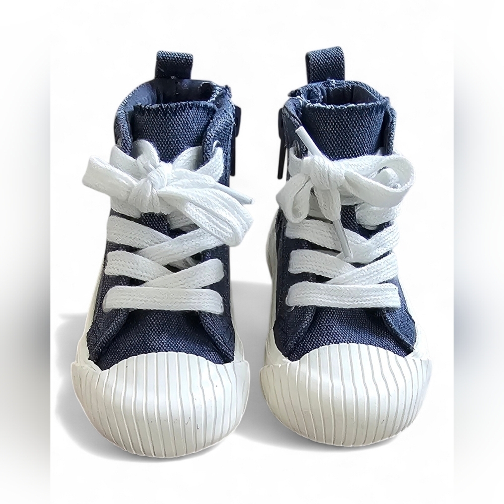 Target Navy and White Kids Sneakers